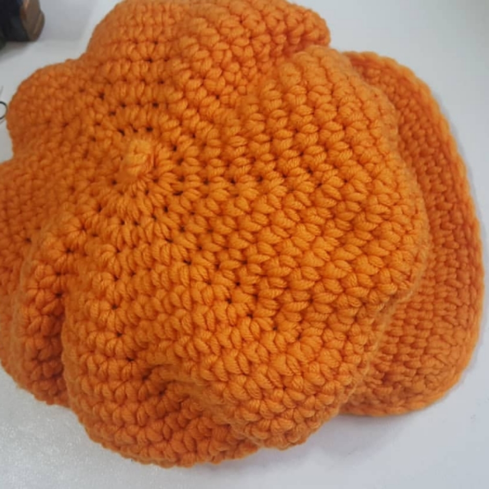 Brim hat handmade crochet